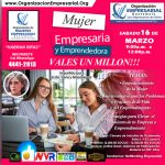 Conferencia: Mujer Empresaria y Emprendedora VALES UN MILLON